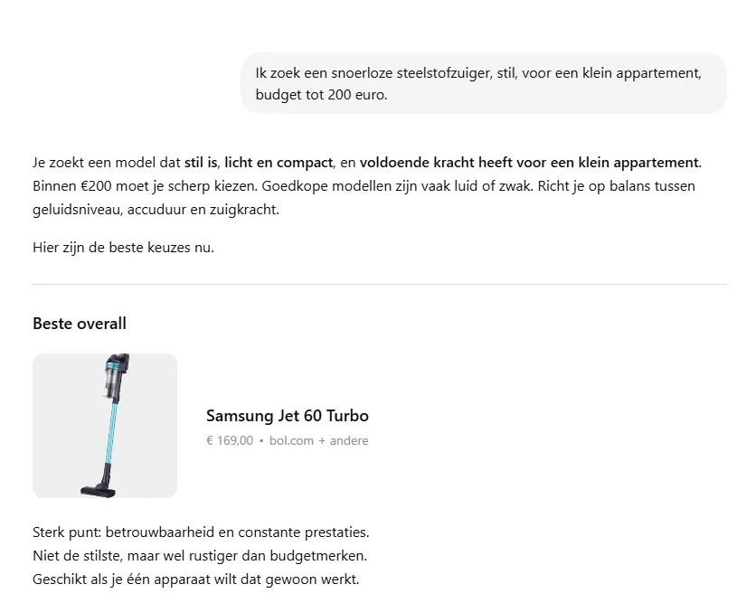 Illustratie bij artikel: De onzichtbare winkel: hoe AI-agents online retail op z'n kop zetten