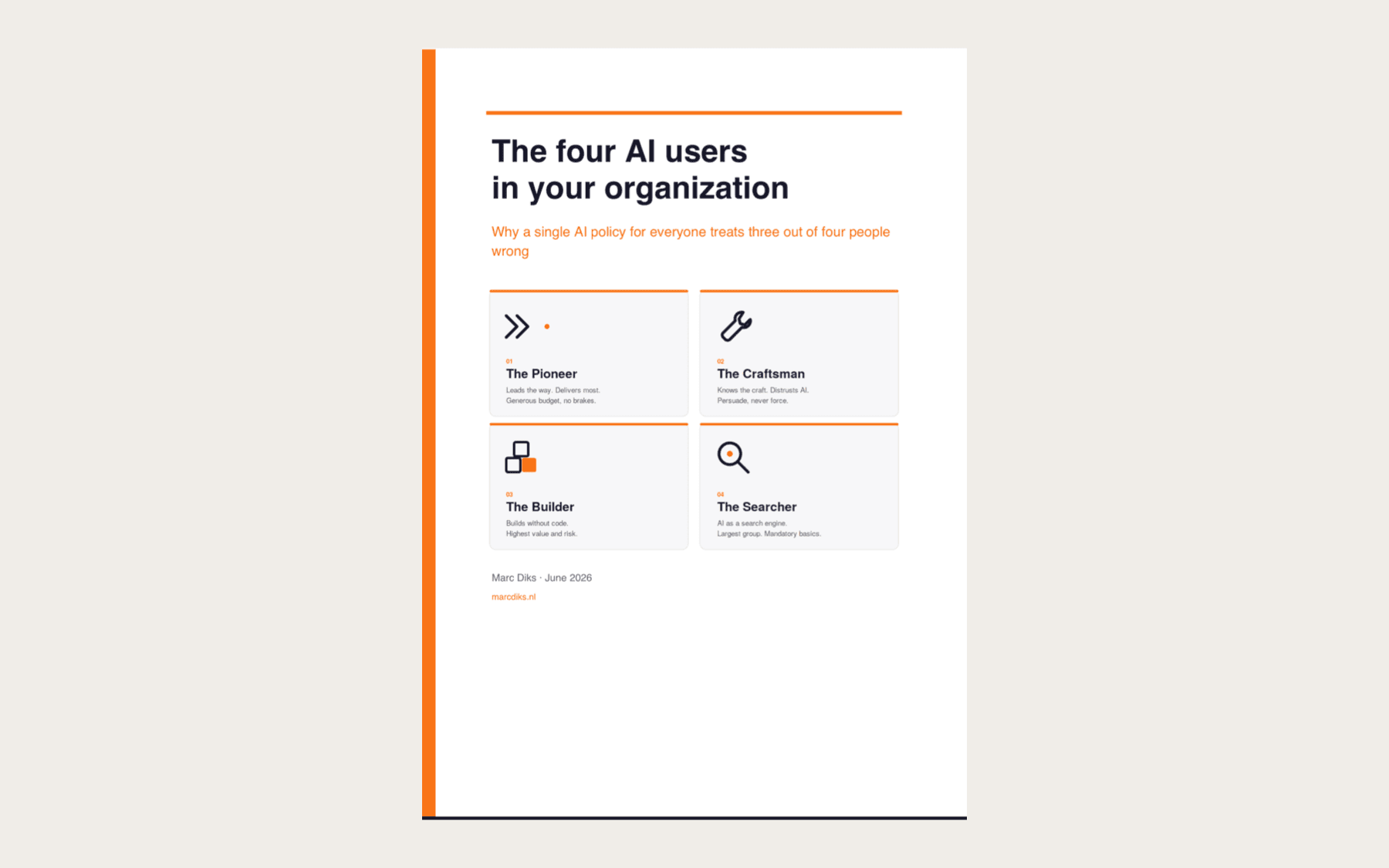 Illustration for article: There are four kinds of AI users in your organization. You probably treat three of them wrong