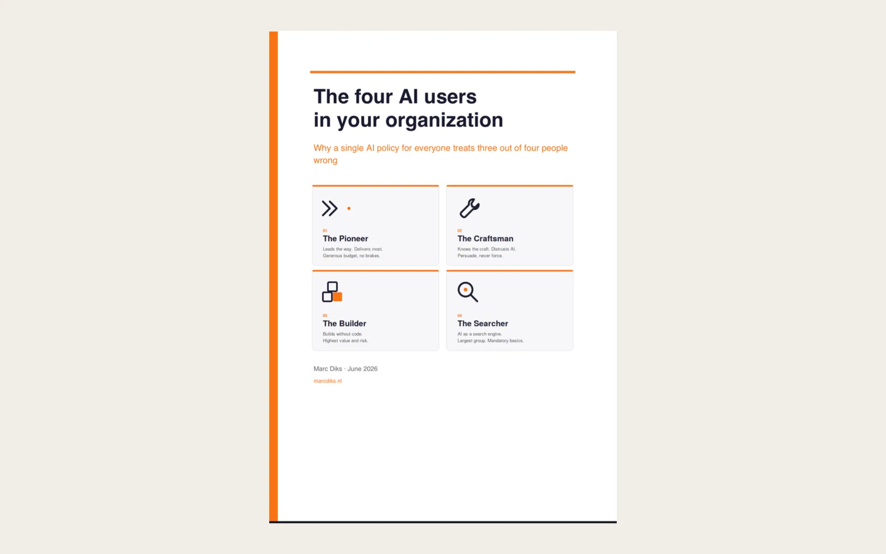 Illustration for article: There are four kinds of AI users in your organization. You probably treat three of them wrong
