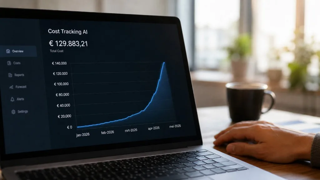 Illustratie bij artikel: Grip op AI-kosten: waarom Uber en Microsoft AI terugdraaien